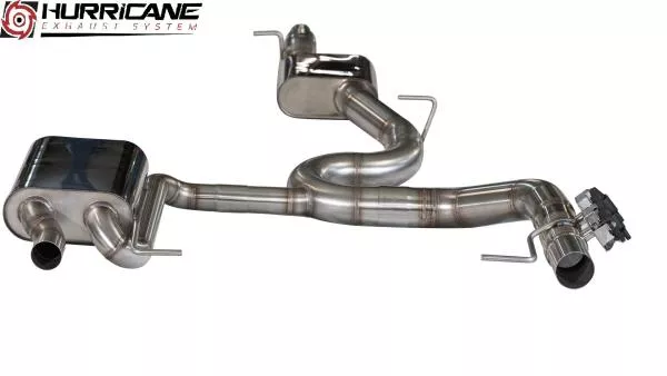 Hurricane Exhaust 3.5" ECE Klappenanlage für Seat Leon Cupra ST 300 AWD Carbon Edition 5F V1
